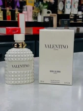NEW VALENTINO UOMO BORN IN ROMA IVORY EDT SPRAY FOR MEN 3.4 Oz / 100 ml
