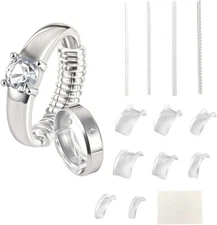 Ring Size Adjuster for Loose Rings 12 Pack | Invisible Guard Insert &... 