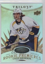 2014 Upper Deck Trilogy Level 1 Rookie Premieres 618/799 Calle Jarnkrok #123 j8a