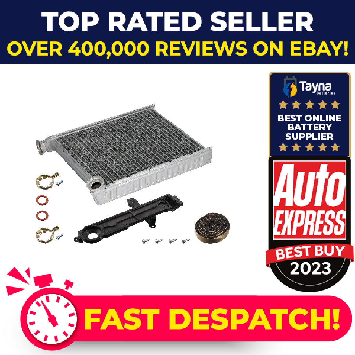 Heater Matrix 176109 Febi Exchanger Interior 6448W9 Genuine Quality Guaranteed