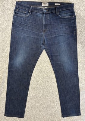Men s Blue FRAME Slim Fit Jeans Original US Made Designer Brand Preowned W36 L33