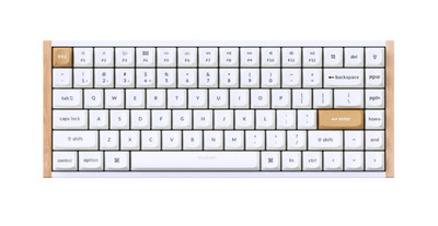 KEYCHRON K2 HE Special Edition White Wireless Magnetic Switch Custom Keyboard