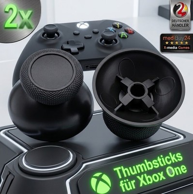2x Thumbstick für XBOX ONE Controller 3D Analogstick Ersatzstick Knopf Kappe DE 