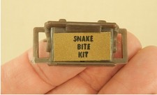 Vintage 1972 Hasbro GI Joe AT #7373 Jungle Survival Snake Bite Kit with Decal C8