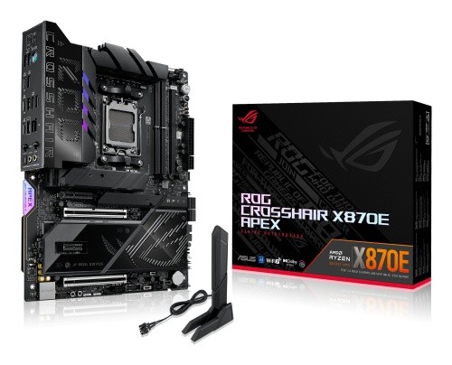 Asus Motherboard Rog Crosshair X870e Apex X870e Am5 Ddr5 Atx Wifi 7 Pcie 5.0 Rgb - Image 3