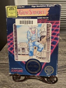 Gun.Smoke [Bar] Art Cover (Nintendo NES, 1988) - Box Only - NO Game Or Manual