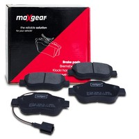 Maxgear BremsbelÄGe Bremsbelagsatz Vorne Passend FüR Fiat 500 C Panda Ford KA