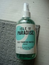 ISLE OF PARADISE SELF TANNING WATER MEDIUM 6.76fl oz/ 200ml NEW IN PKG 