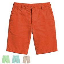 Herren Shorts kurze Hose Baumwolle Chino Berm...