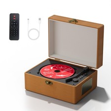 Time Music Box CD Player with Speakers; Bluetooth Transmitter; Festival Gift; BG