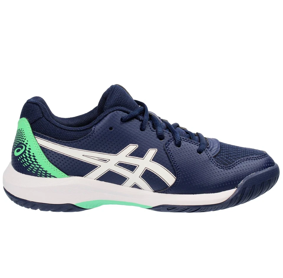 Asics Gel Dedicate 8 Gs Blu - Junior Scarpe Ragazzo Sneakers Sportive - Imagen 2 de 3