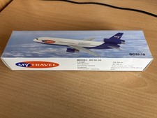 MY TRAVEL DC10-10 Model Plane 1/250 Scale , NEW