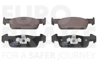 Eurobrake Bremsbelagsatz Scheibenbremse FüR Dacia Sandero II Logan Renault B8_