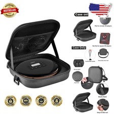 Durable Portable CD Player Holder with Accessory Pocket  Hand Strap