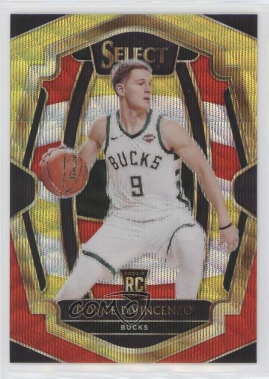 2018-19 Panini Select Premier Level Tri-Color Prizm Donte DiVincenzo #164 04j6