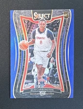 BUB CARRINGTON 2024-25 SELECT #386 RETAIL PRIZM MEZZANINE ROOKIE RC WIZARDS 🪄