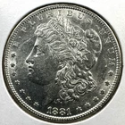 1881 $1 Morgan Silver Dollar (88731)