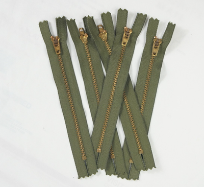 Lot of 5 YKK Gov't Surplus Vintage. 7