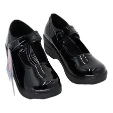 Easy Street Letsee Slip-Resistant Mary Jane Work Shoes Black 6W