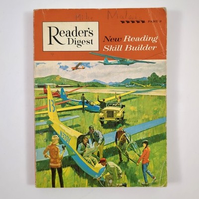 New Reading Skill Builder Education School Paperback Book Readers Digest 1968