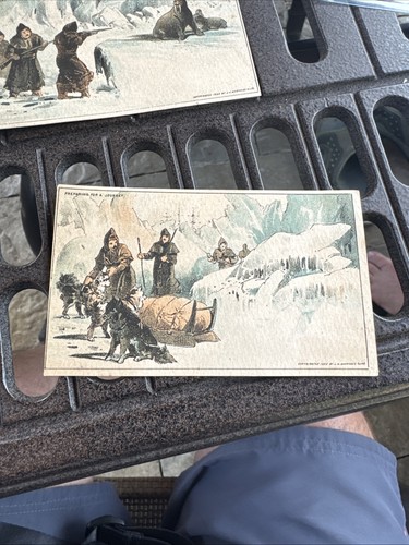6 -J. H. Bufford’s Sons Trade Card. Sailing/Hunting. S124 - Imagen 5 de 7