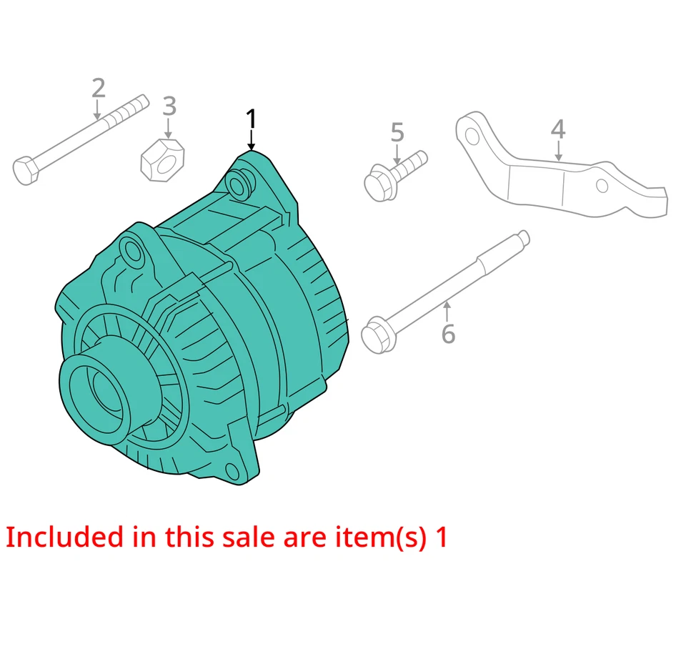 2010 Nissan Frontier Alternator Generator Charging Assembly Engine Oem T0OCU - Image 3 of 4