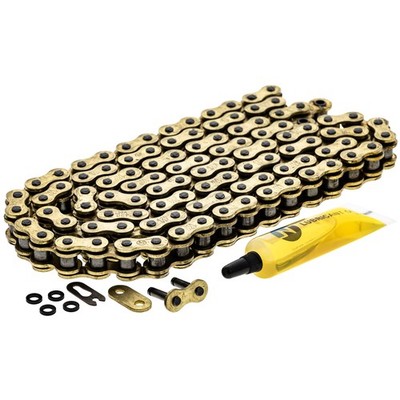 NICHE Gold 420 X-Ring Chain 104 Links With Connecting Master Link Motorcycle