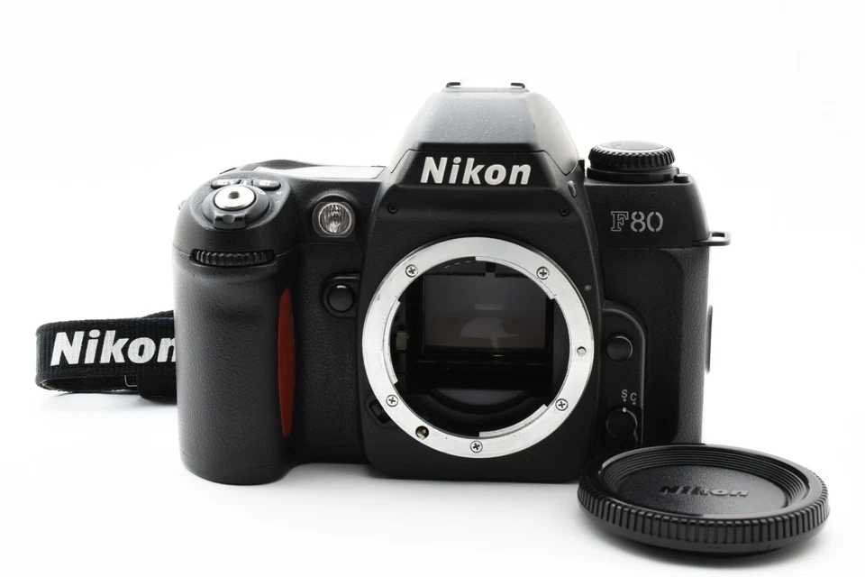 No Sticky! *Mint* Nikon F80 D SLR 35mm Film Camera Body Black w/strap From Japan - Image 3 of 4