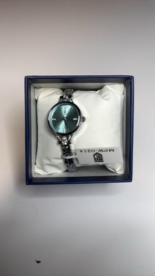 Montres Prestige X Invicta Women's Teal Dial Silver Steel Watch MPW0214
