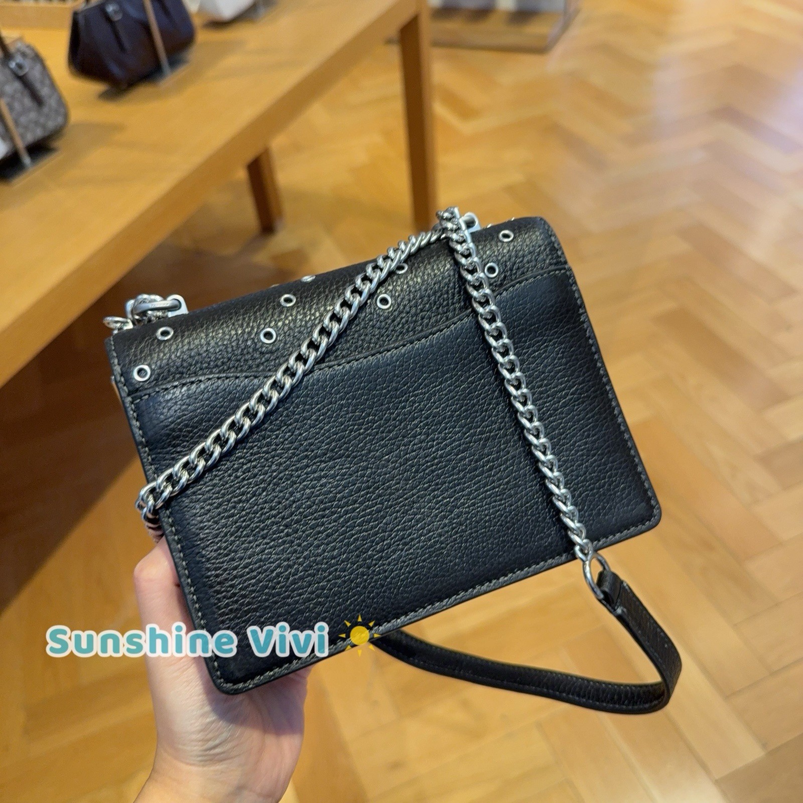NWT Bundle Coach Mini Klare Crossbody Bag Rivets CCE10 & CCL78 Snap Wallet Box image 7