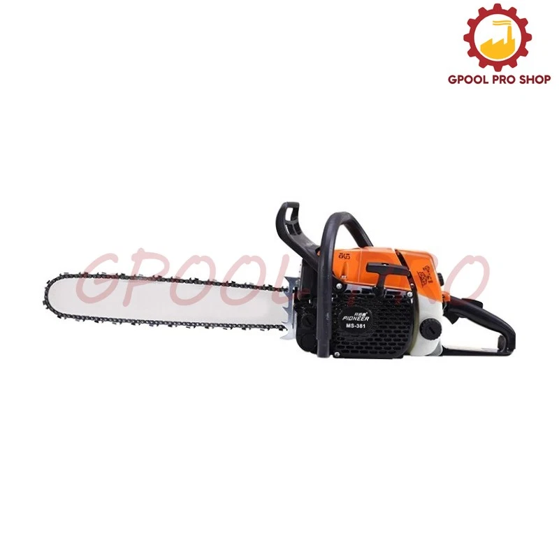 Chainsaw chain saw Power Chain saw 2 strokes wood cutting saw MS381 with 24 inch - Image 2 of 3