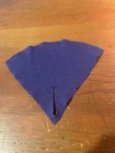 TMNT Ninja Turtles Shredder Original Cape Accessory Part 1988 Playmates Purple
