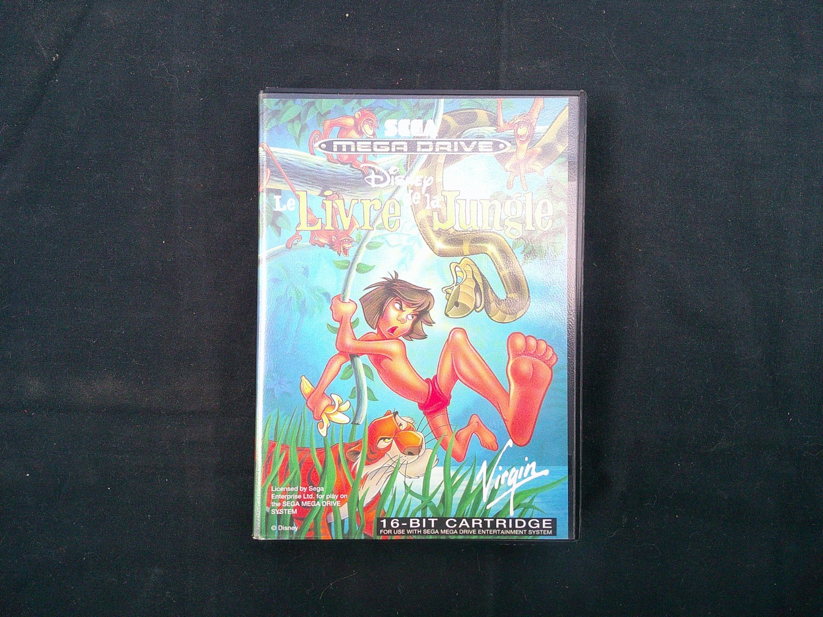 LE LIVRE DE LA JUNGLE SEGA MEGADRIVE COMPLET BOITE ET NOTICE