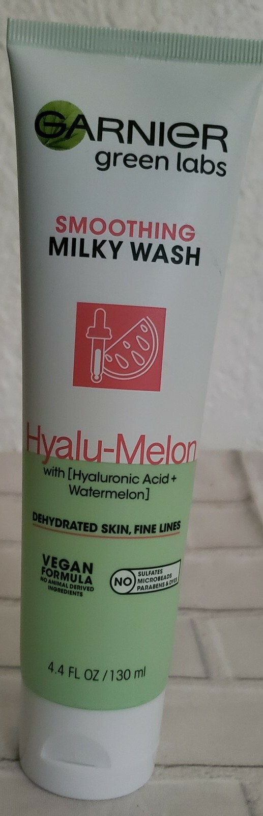 Garnier Green Labs HyaluMelon Smoothing Milky Wash Cleanser 4.4 fl oz eBay