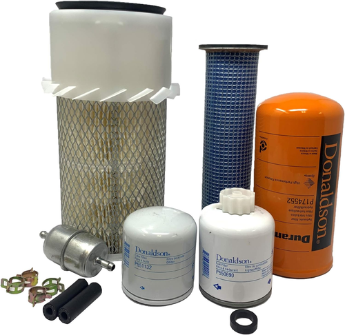 Filter Kit Compatible with NH LS170 Skid Steer Loader (09/99-12/10)