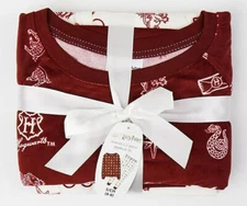 Harry Potter Pajamas Set Adult Womens (S or 3X) 2Pc Velour Top & Lounge Pants