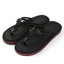 Men Summer Beach Comfort Thong Flip Flops Knotted Strap Casual Sandals Slippers