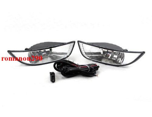 For Mitsubishi Lancer EX 2007-2010 Halogen Front Fog Lights w/Harness /Switch - Picture 4 of 6