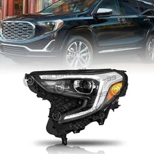 For 2018-2021 GMC Terrain Xenon HID Projector Headlight w/LED DRL LH Driver Side