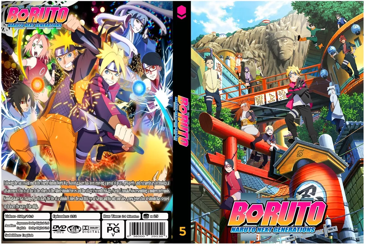 New Cover Art on Crunchyroll! : r/Boruto