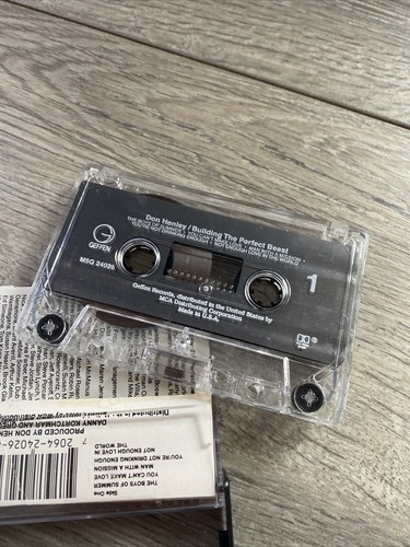 Building the Perfect Beast by Don Henley - 1984 Cassette - Picture 4 of 6