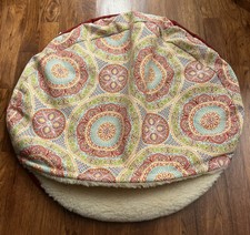 Snoozer Cozy Cave dog bed replacement cover only - Color delancy jubilee, Size L
