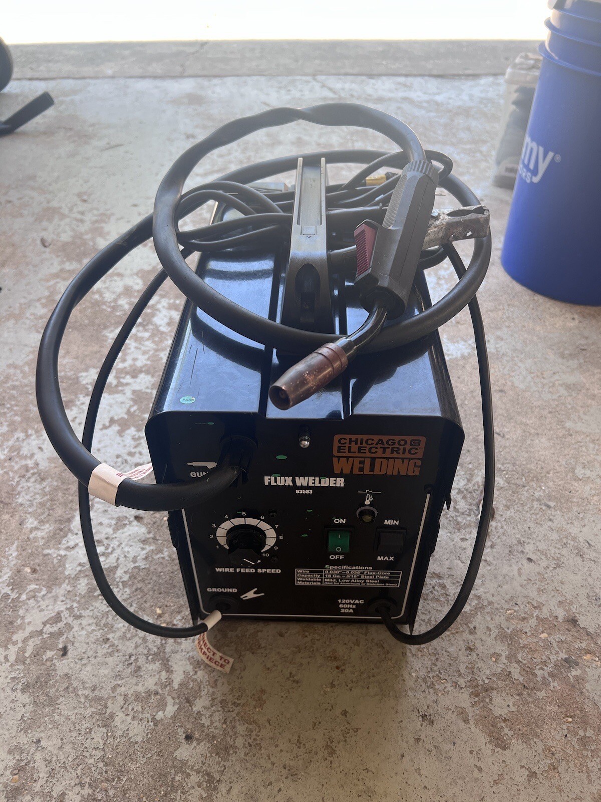chicago electric flux 125 welder eBay