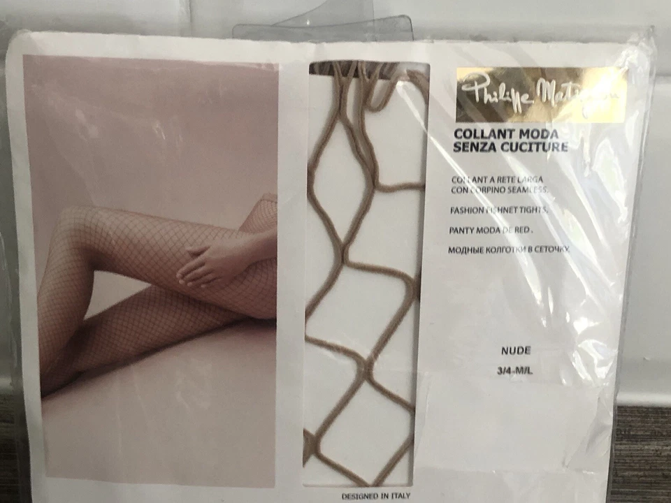 Medias Philippe Matignon Moda Red, Color: Desnudo, Talla: 3/4 Que es Grande Foto 4 de 4