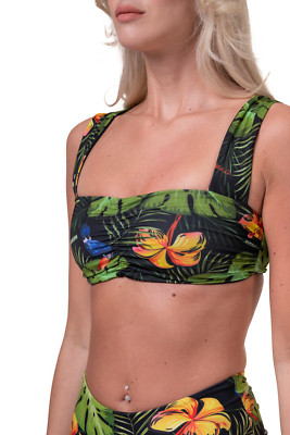 NEBBIA High-Energy Miami Retro Bikini Top 553