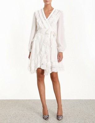 zimmermann zippy wrap dress