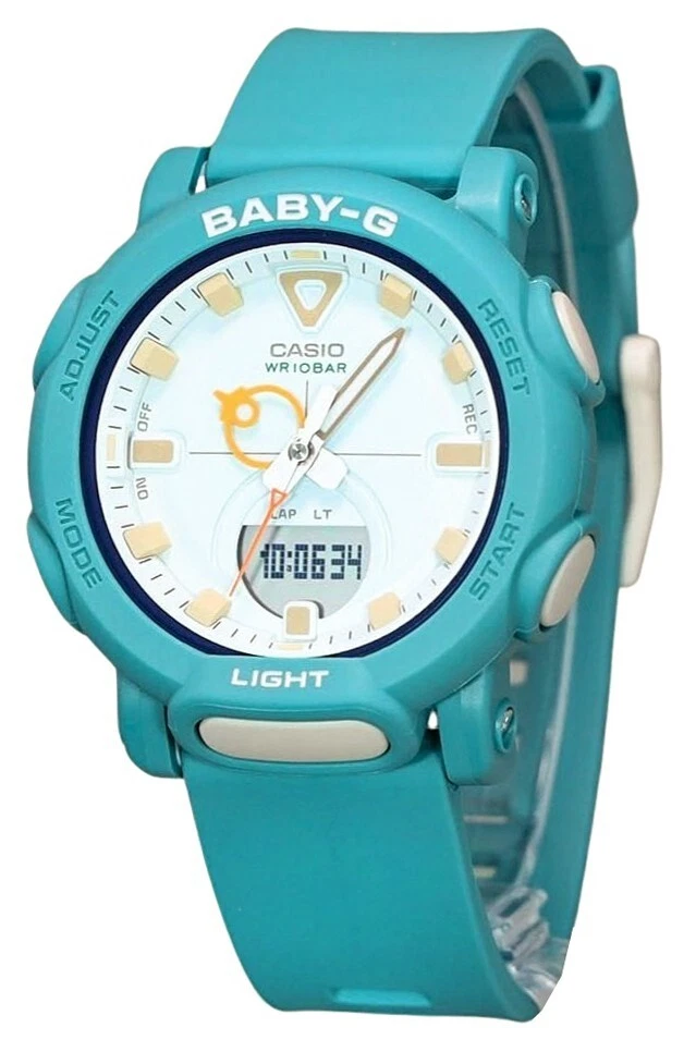 Casio Baby G Light Green Dial Quartz Sports 100M Women s Watch BGA 310RP 3A