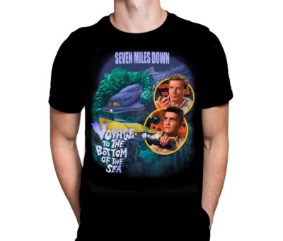 Wild Star Hearts Voyage To The Bottom Of The Sea T-Shirt Crew Neck Baumwolle