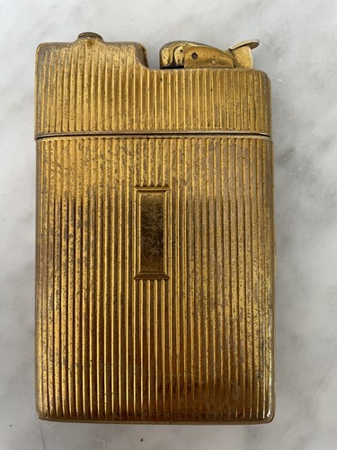 VTG Evans Art Deco cigarette case & lighter