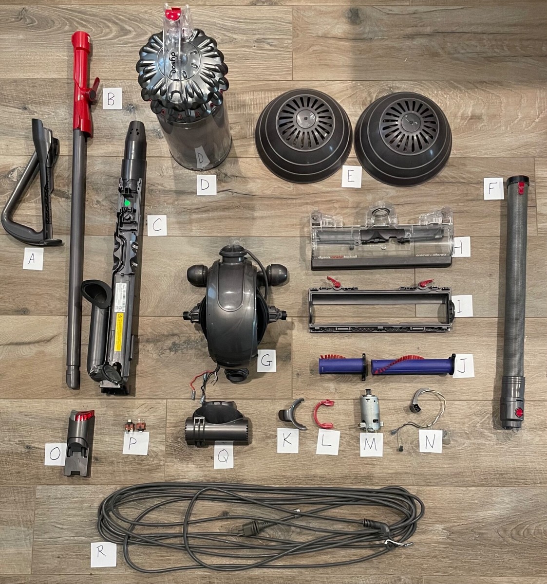 Dyson UP14 Big Ball Upright Vacuum Cleaner REPLACEMENT PARTS